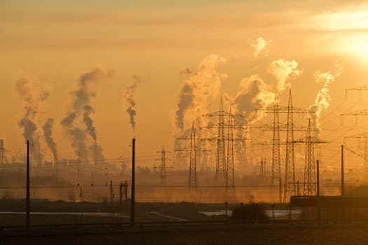 climate change electricity wires